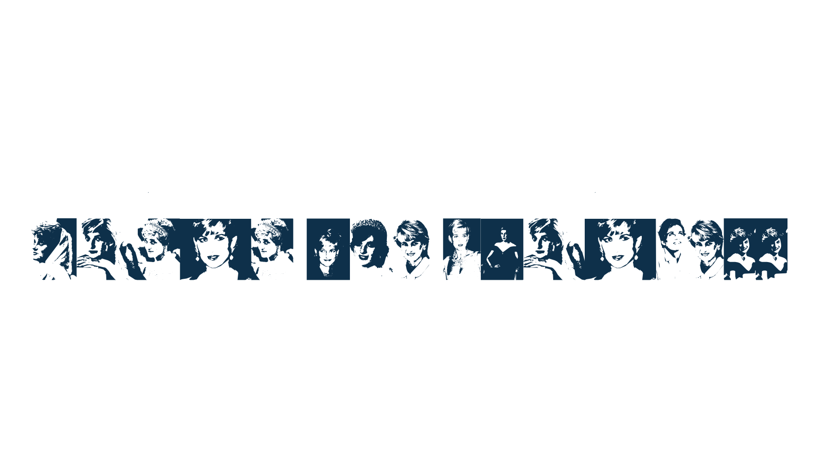 Diana the Princess, fancy decorative font preview