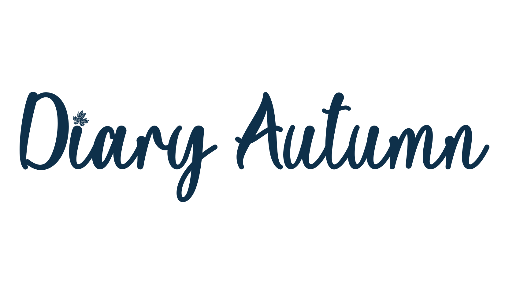 Diary Autumn, various font preview