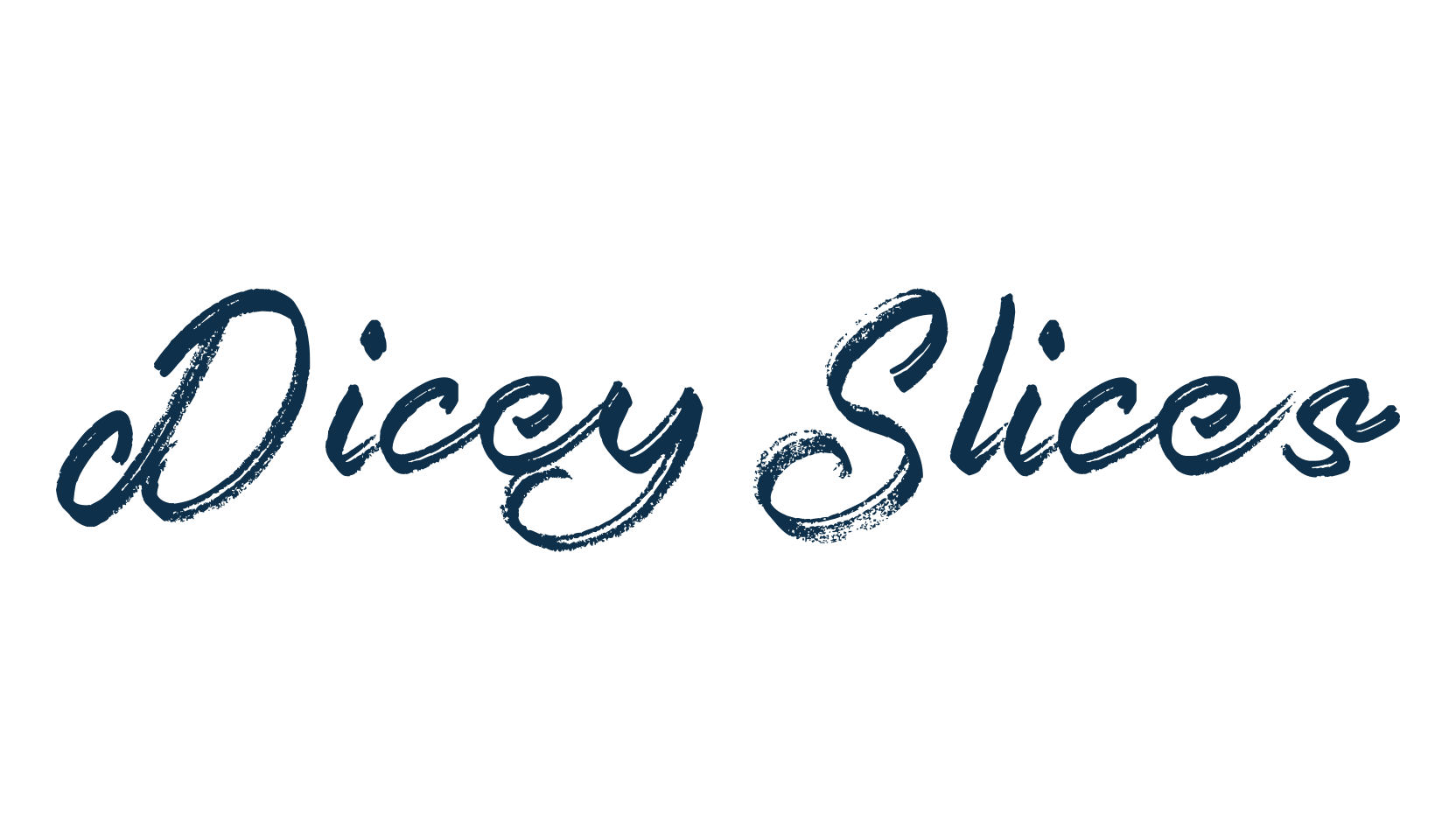 Dicey Slices, various font preview