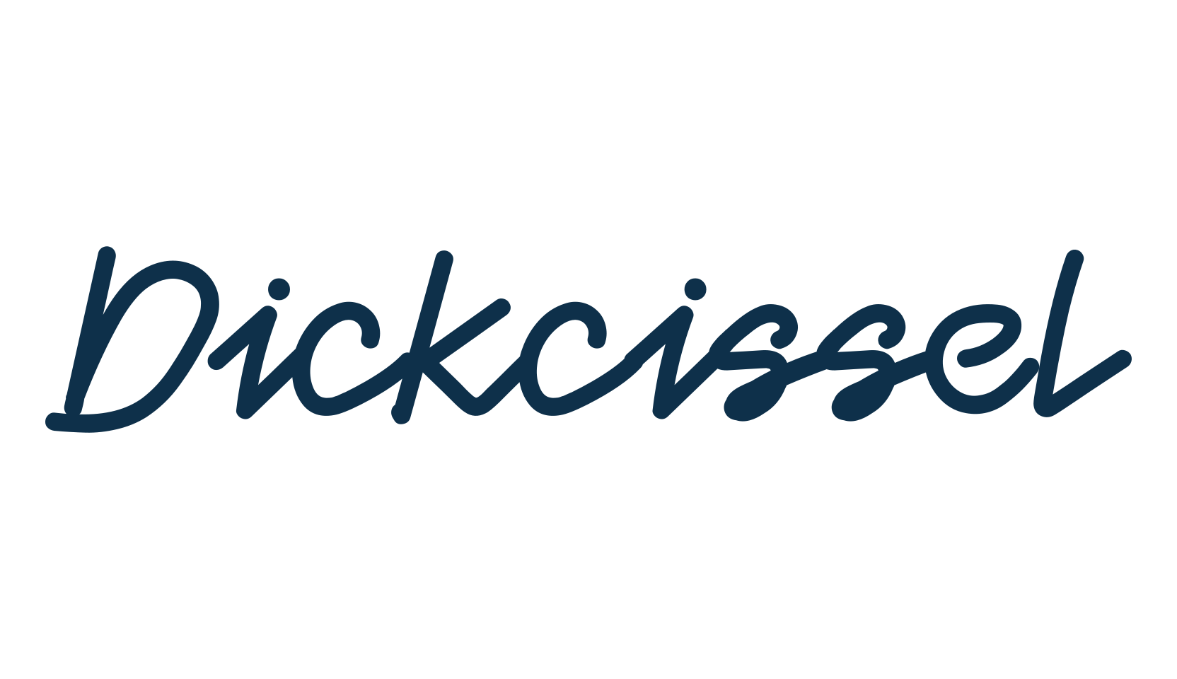 Dickcissel, display market font preview