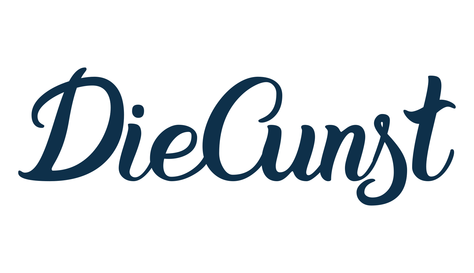 DieCunst, fancy decorative font preview