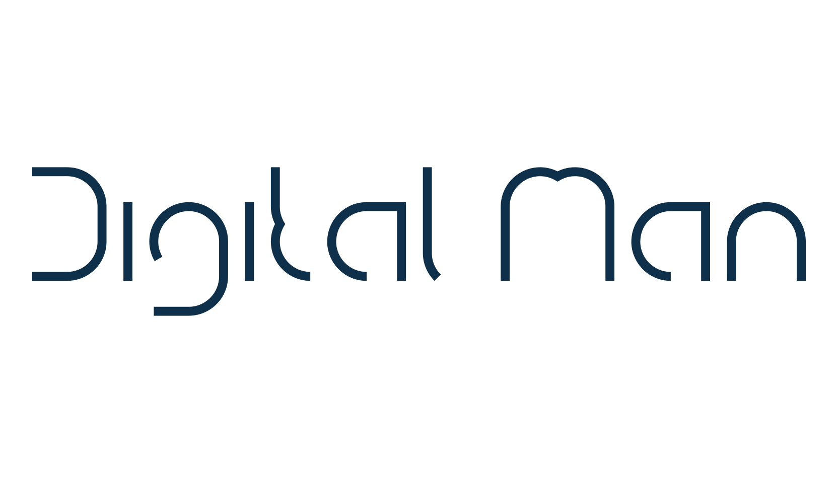 Digital Man, various font preview
