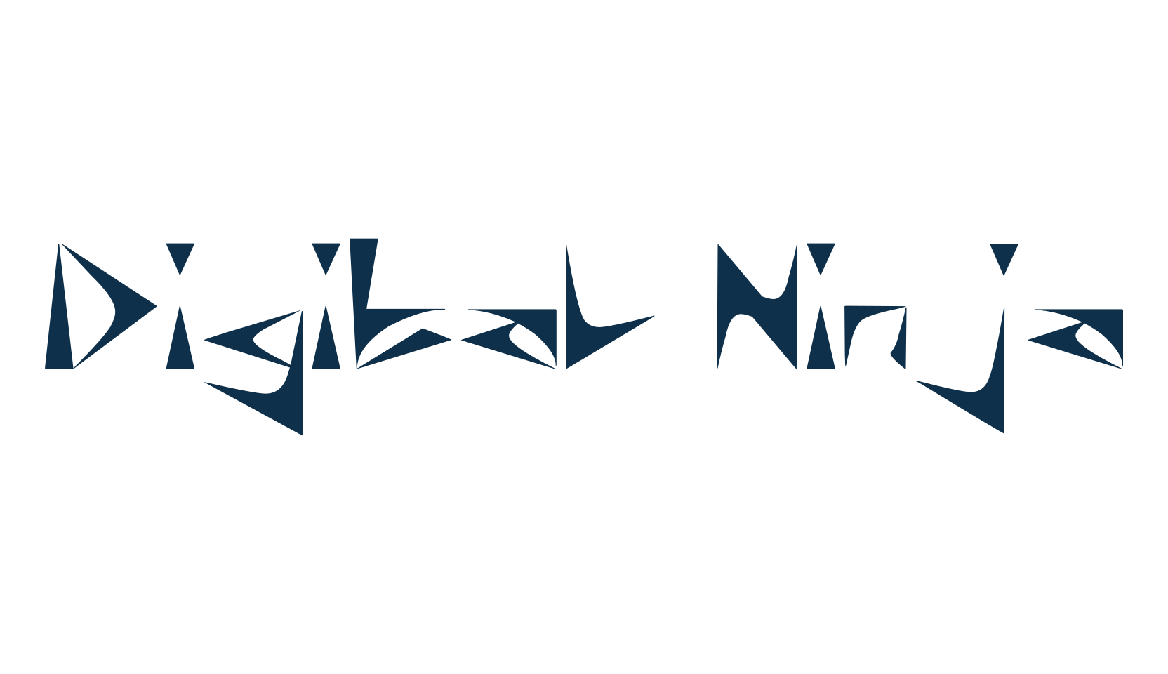 Digital Ninja, foreign look chinese, jpn font preview