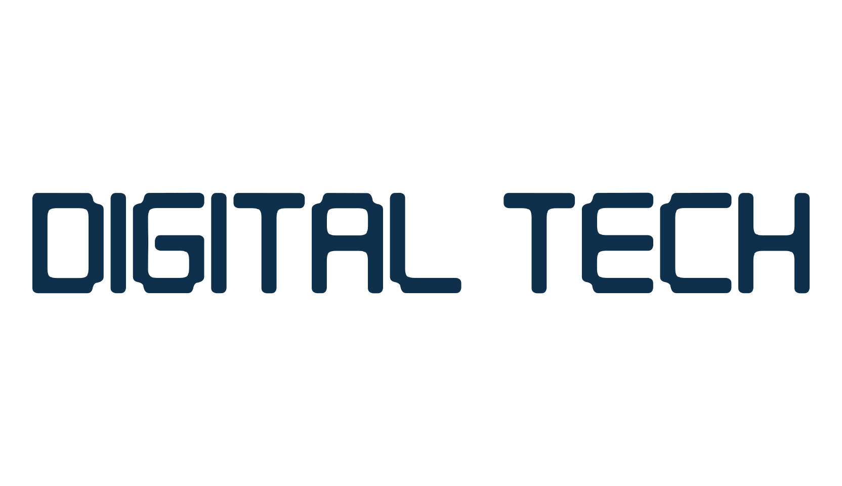Digital Tech, various font preview