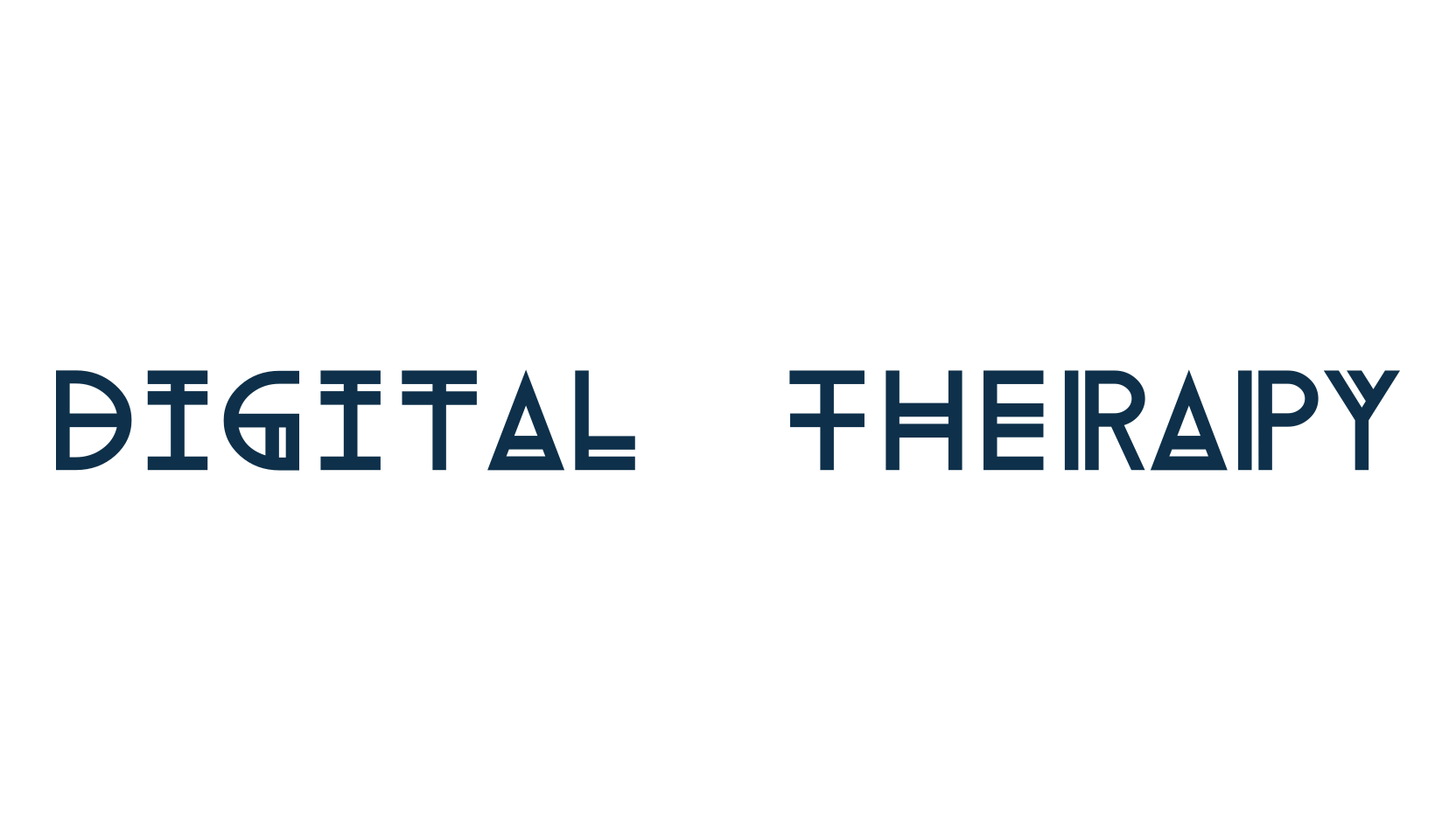 Digital Therapy, fancy various decorative font preview