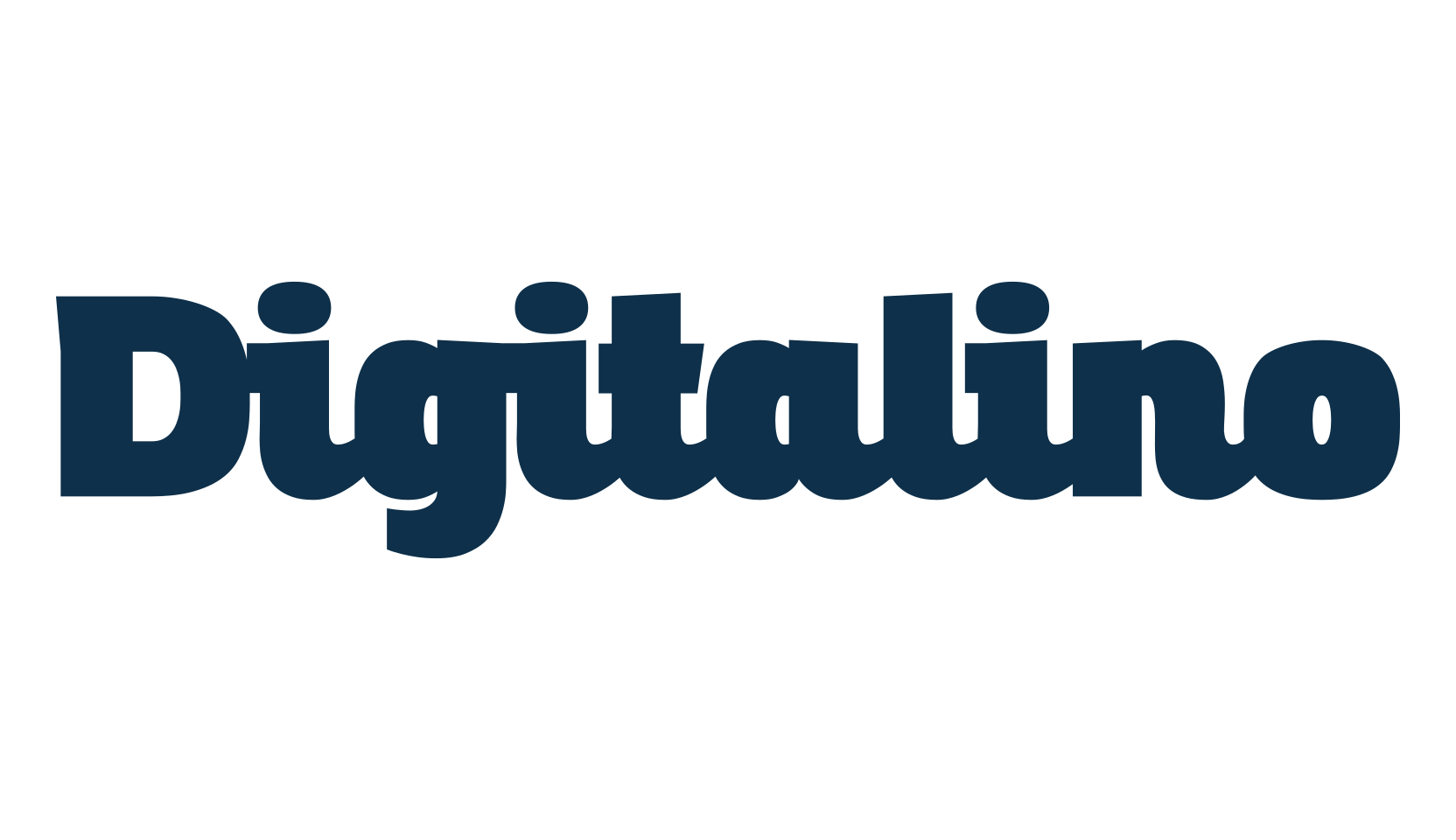 Digitalino, fancy various decorative font preview