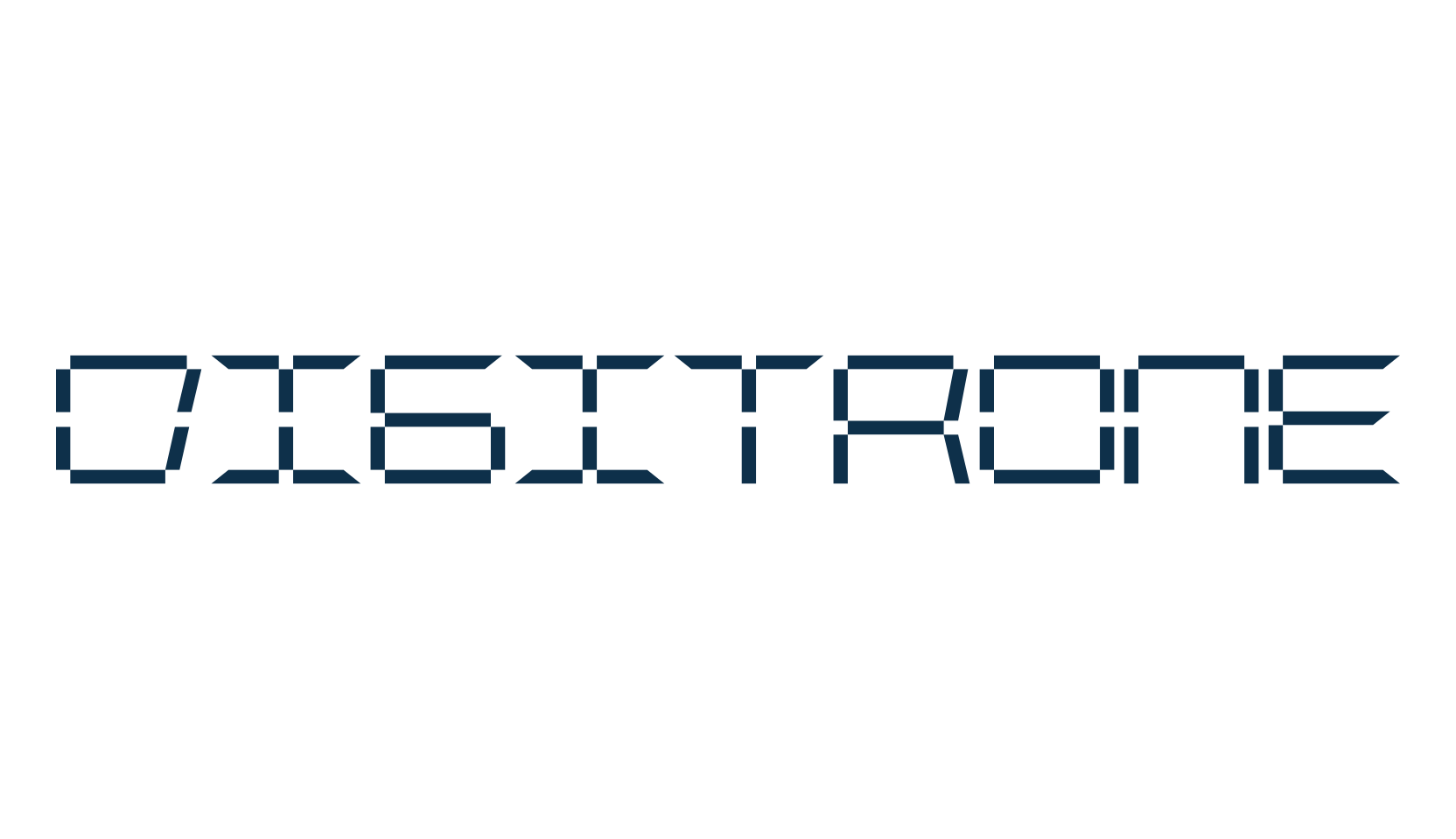 Digitrone, techno lcd sci-fi font preview