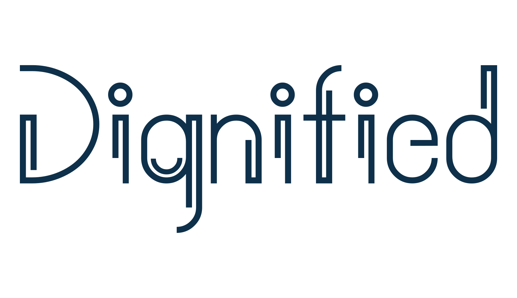 Dignified, fancy various decorative font preview