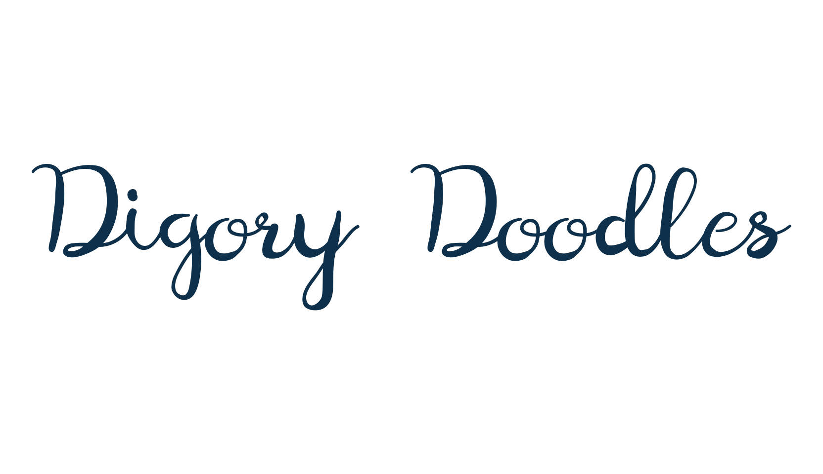 Digory Doodles, script handwritten fancy decorative calligraphy font preview