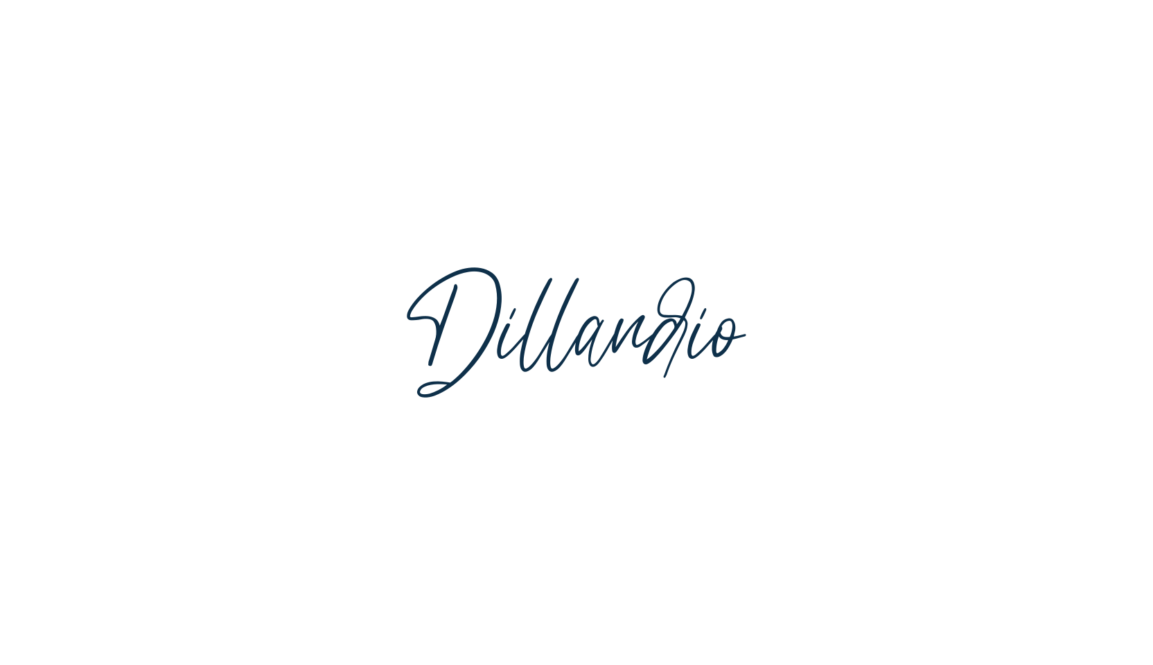 Dillandio, script handwritten fancy decorative calligraphy font preview