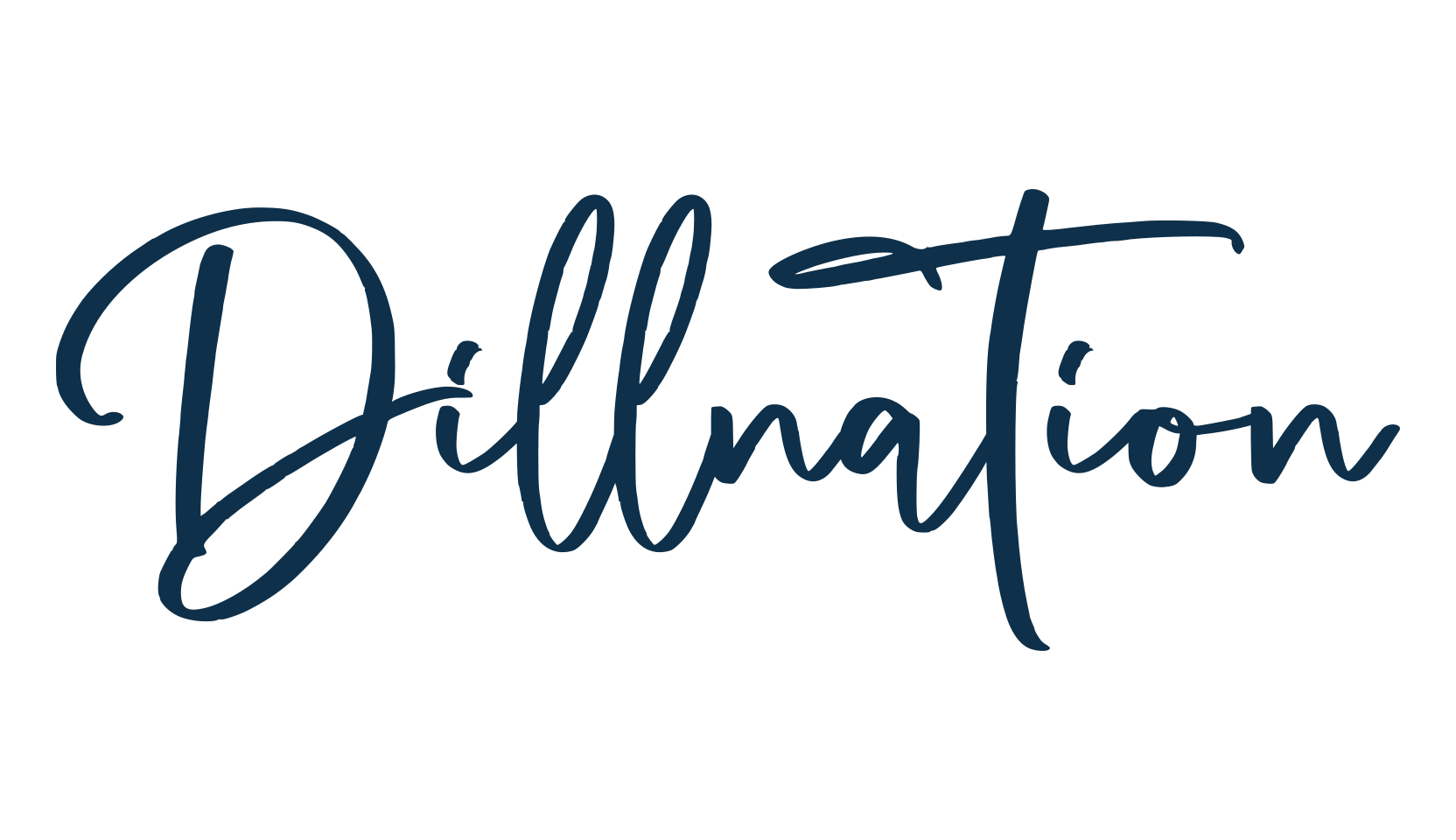 Dillnation, handwriting font preview
