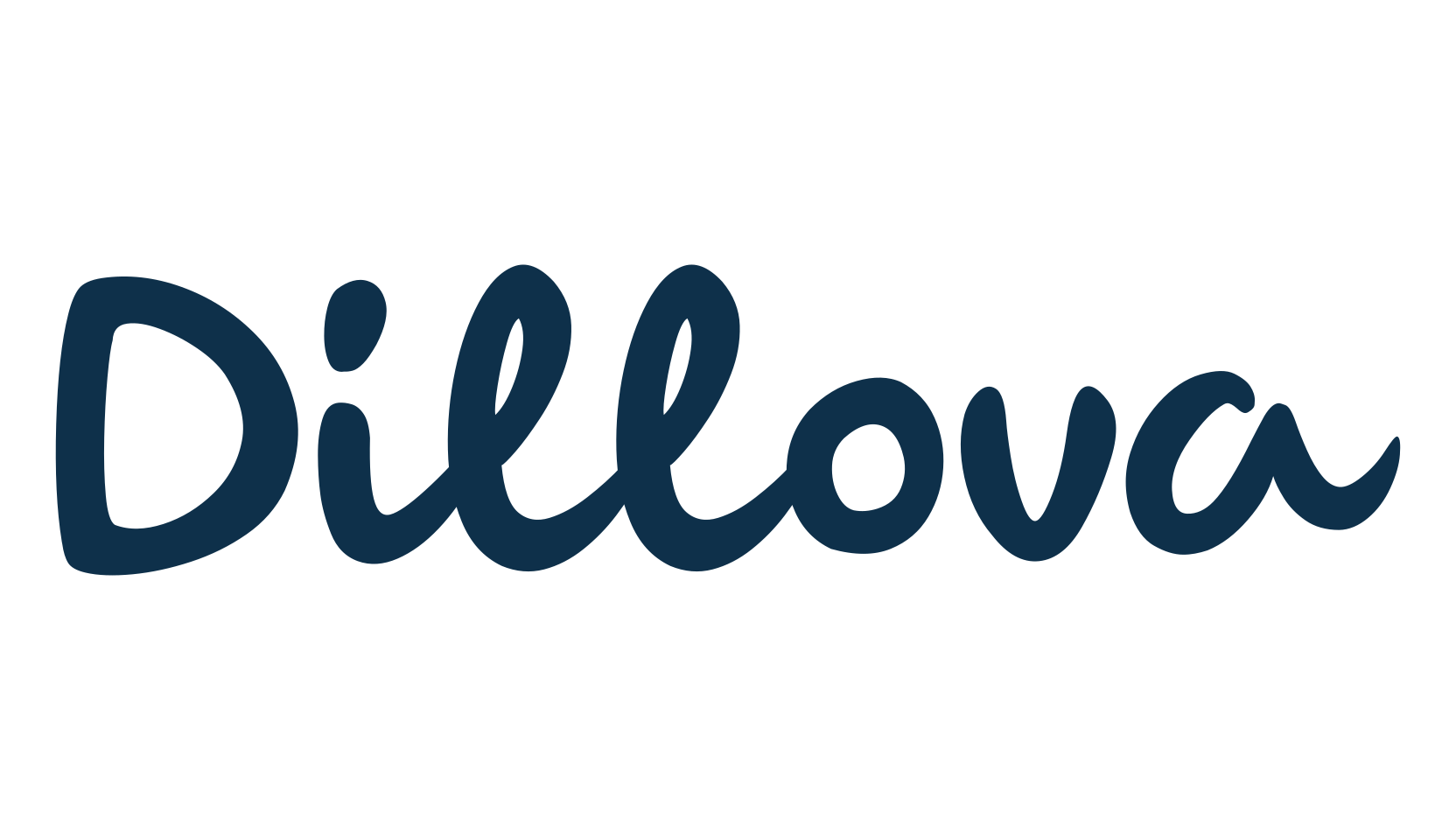 Dillova, script handwritten fancy decorative calligraphy font preview