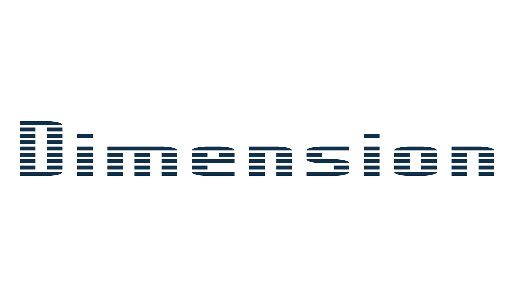Dimension (dimension2), techno lcd sci-fi font preview