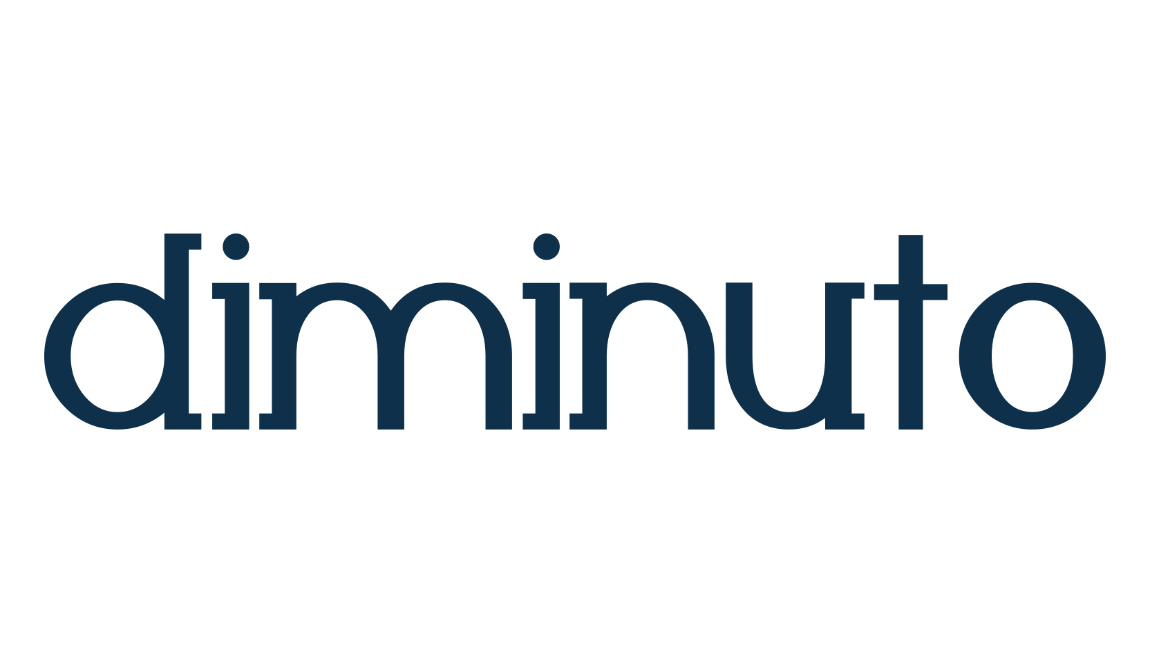 Diminuto, serif font preview