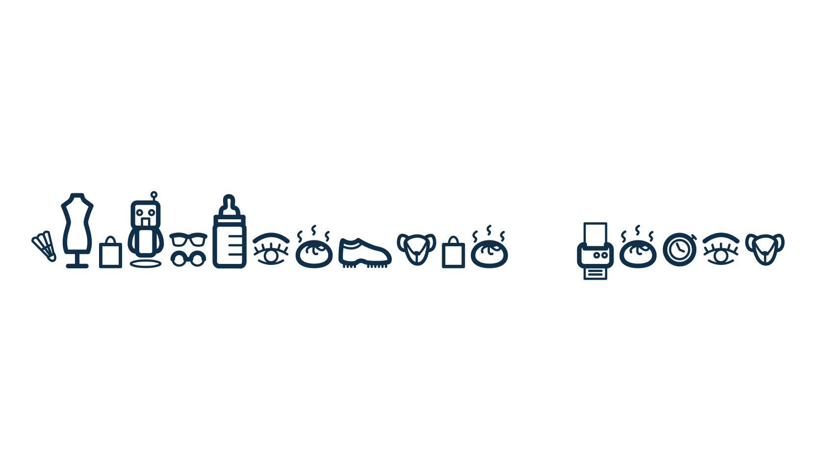 Dingpartment Store, display market font preview
