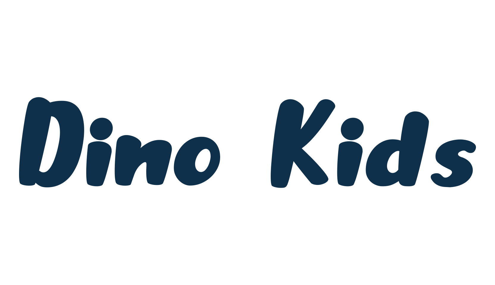 Dino Kids, fancy cartoon decorative font preview