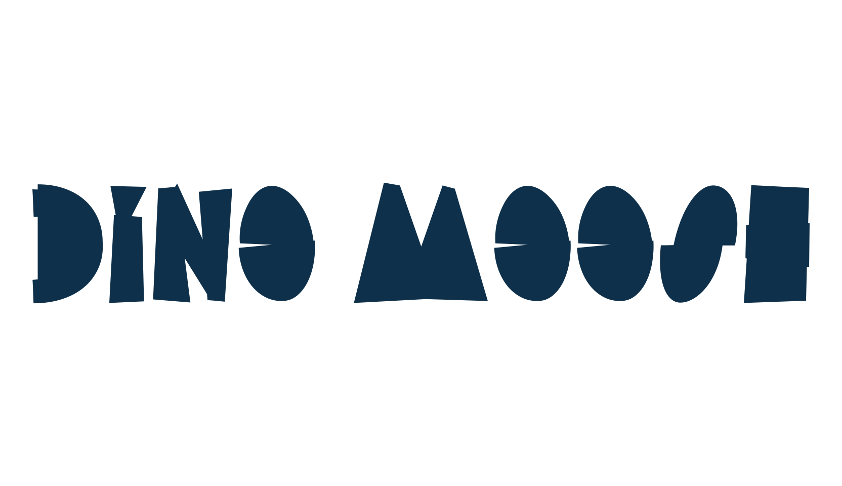 Dino Moose, cartoon font preview