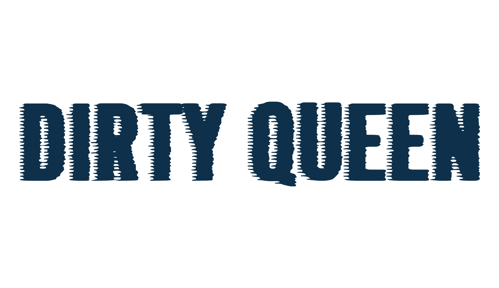 Dirty Queen, fancy various decorative font preview