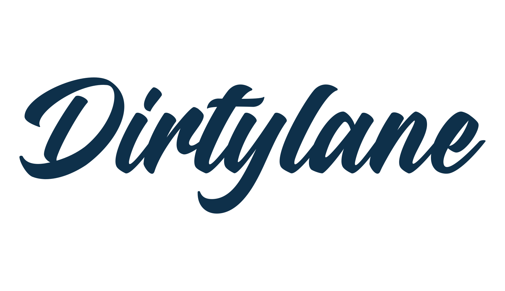 Dirtylane, script calligraphy fancy decorative font preview