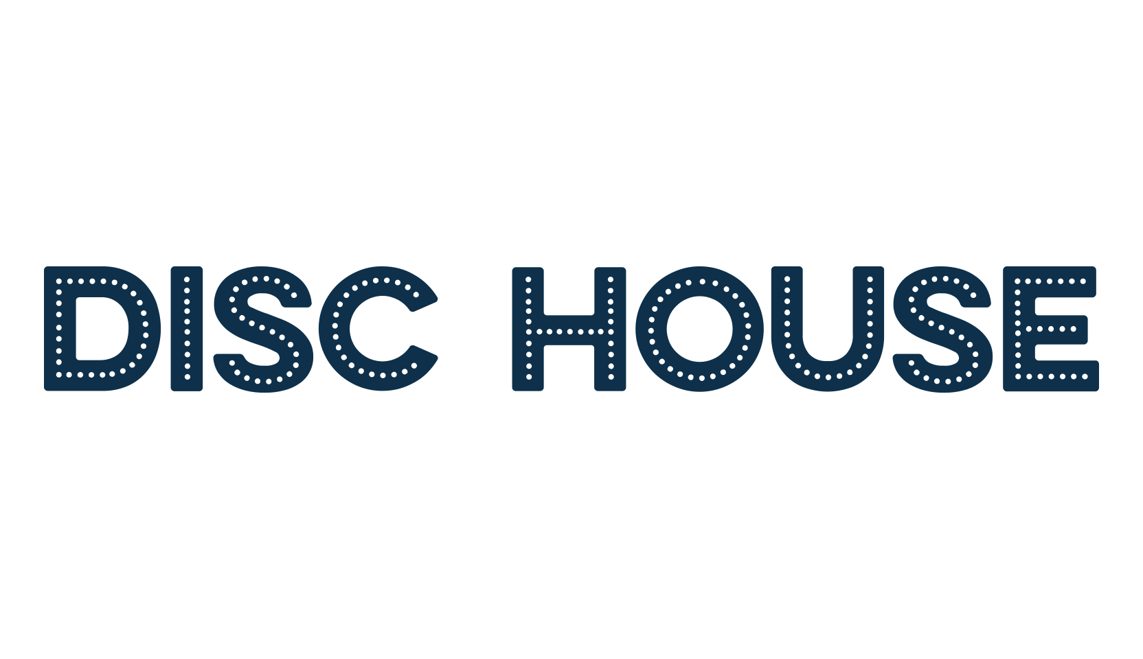 Disc House, decorative font preview
