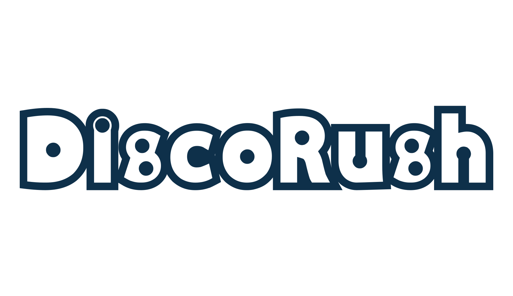 DiscoRush, groovy font preview