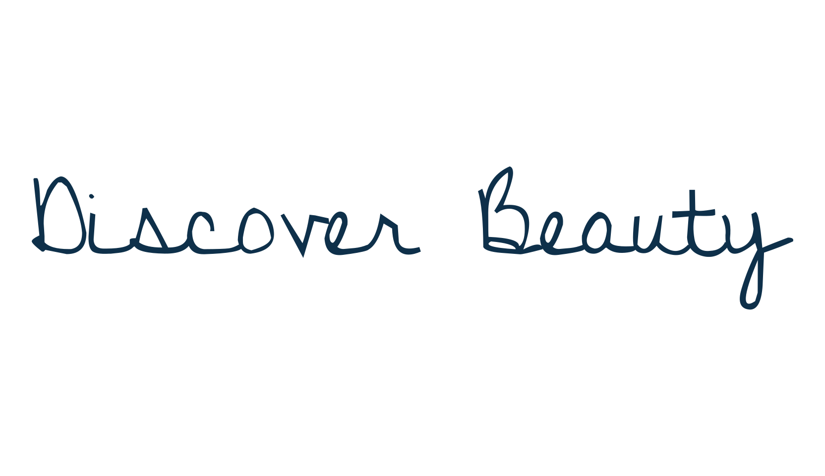 Discover Beauty, script handwritten fancy decorative calligraphy font preview
