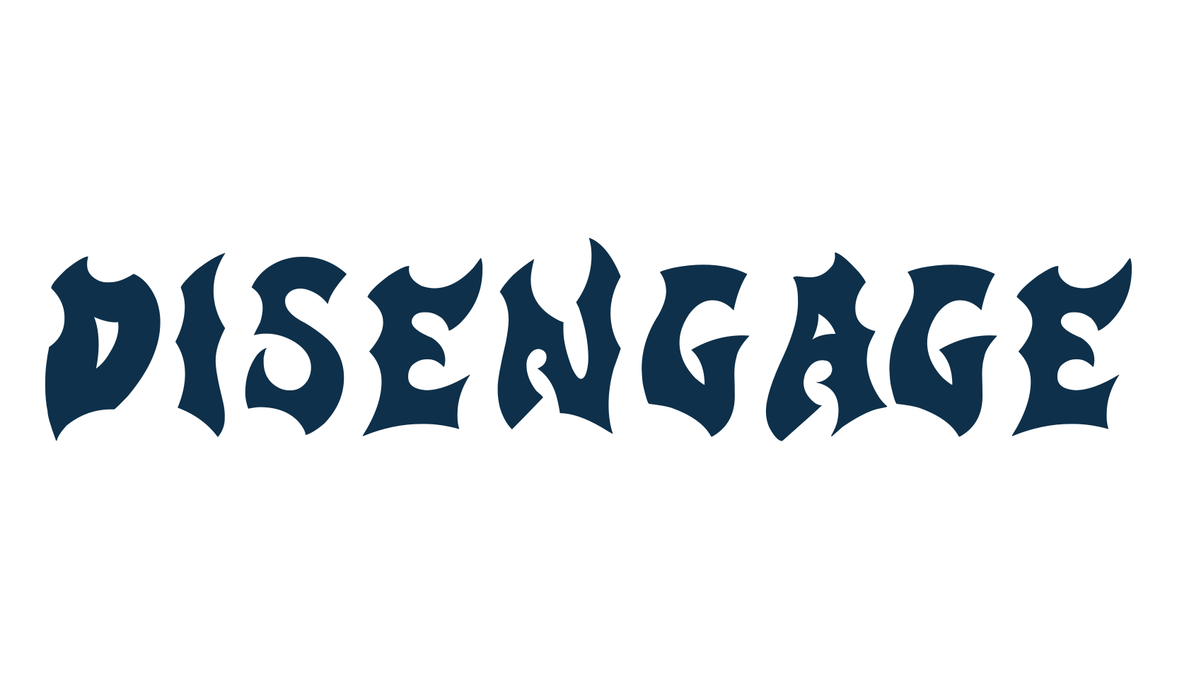 Disengage, modern font preview