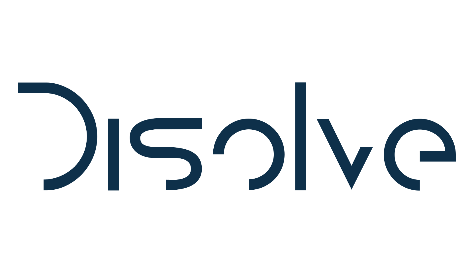 Disolve, techno sci-fi font preview