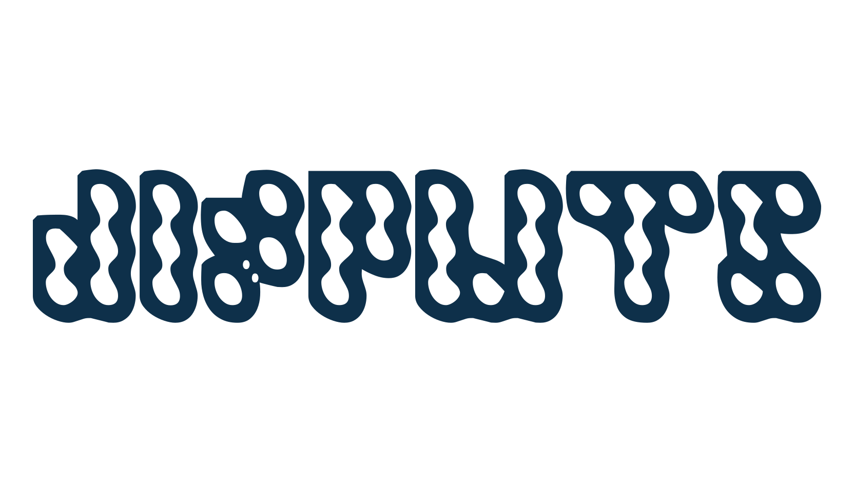 Dispute, fancy decorative font preview