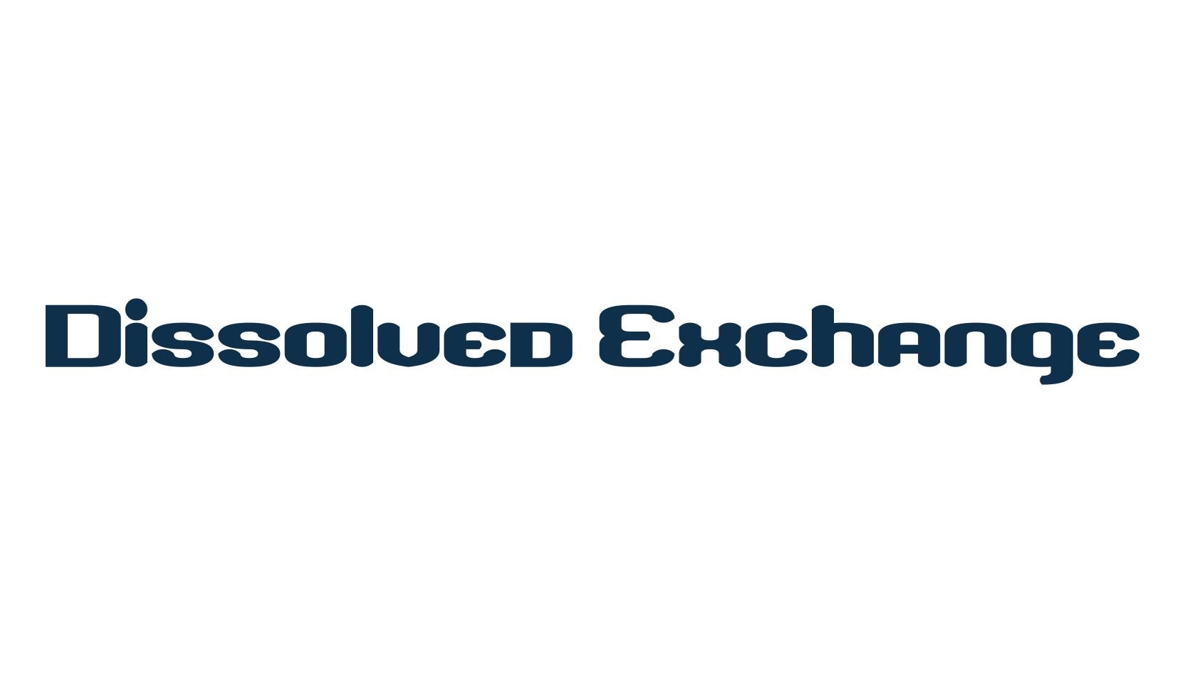 Dissolved Exchange, fancy various techno sci-fi font preview