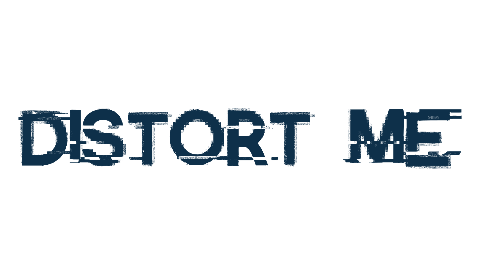 Distort Me, fancy destroy decorative font preview