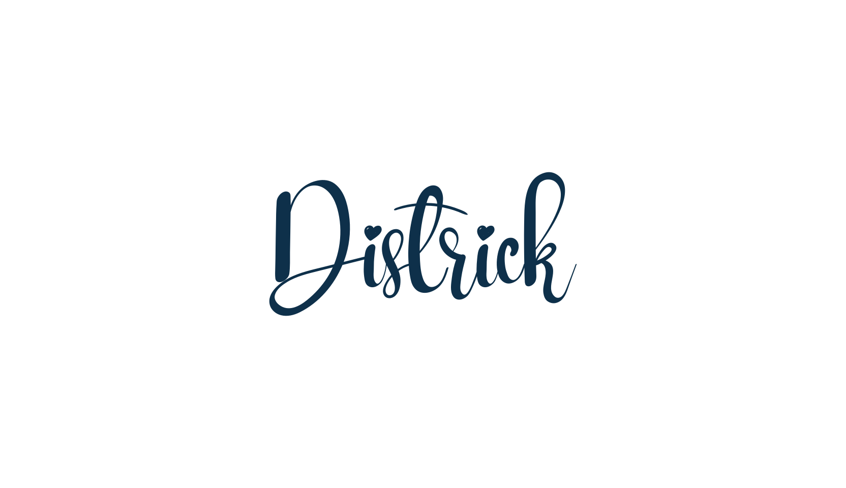 Districk, display market font preview