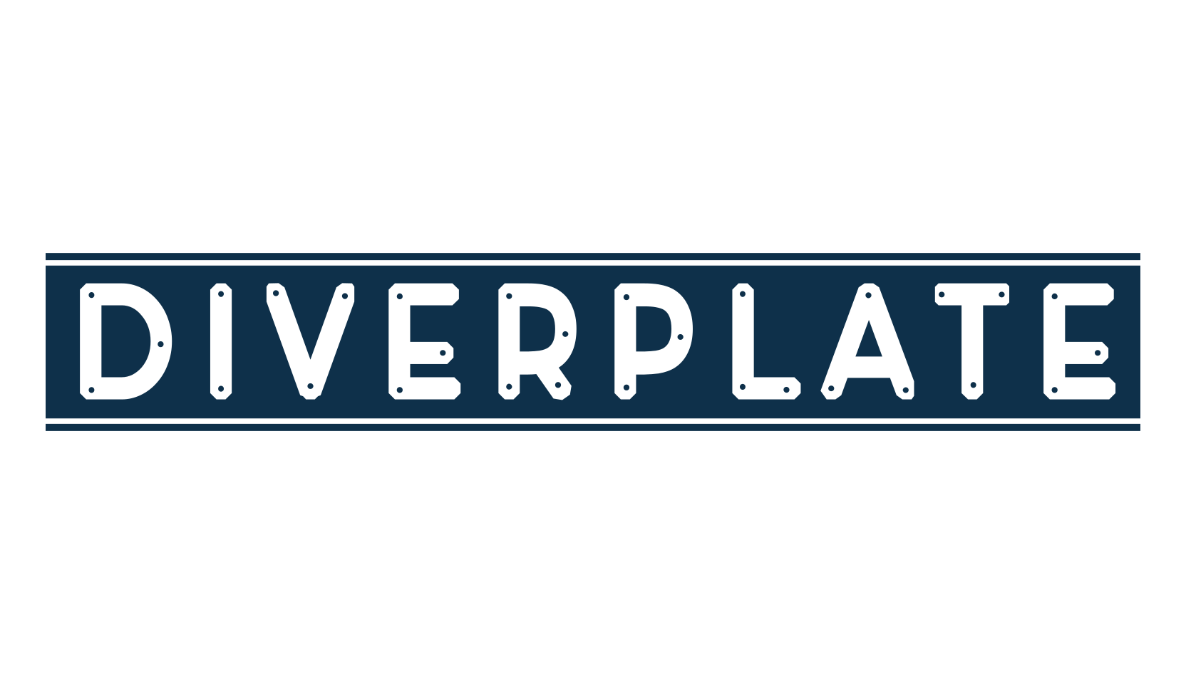 Diverplate, fancy decorative font preview