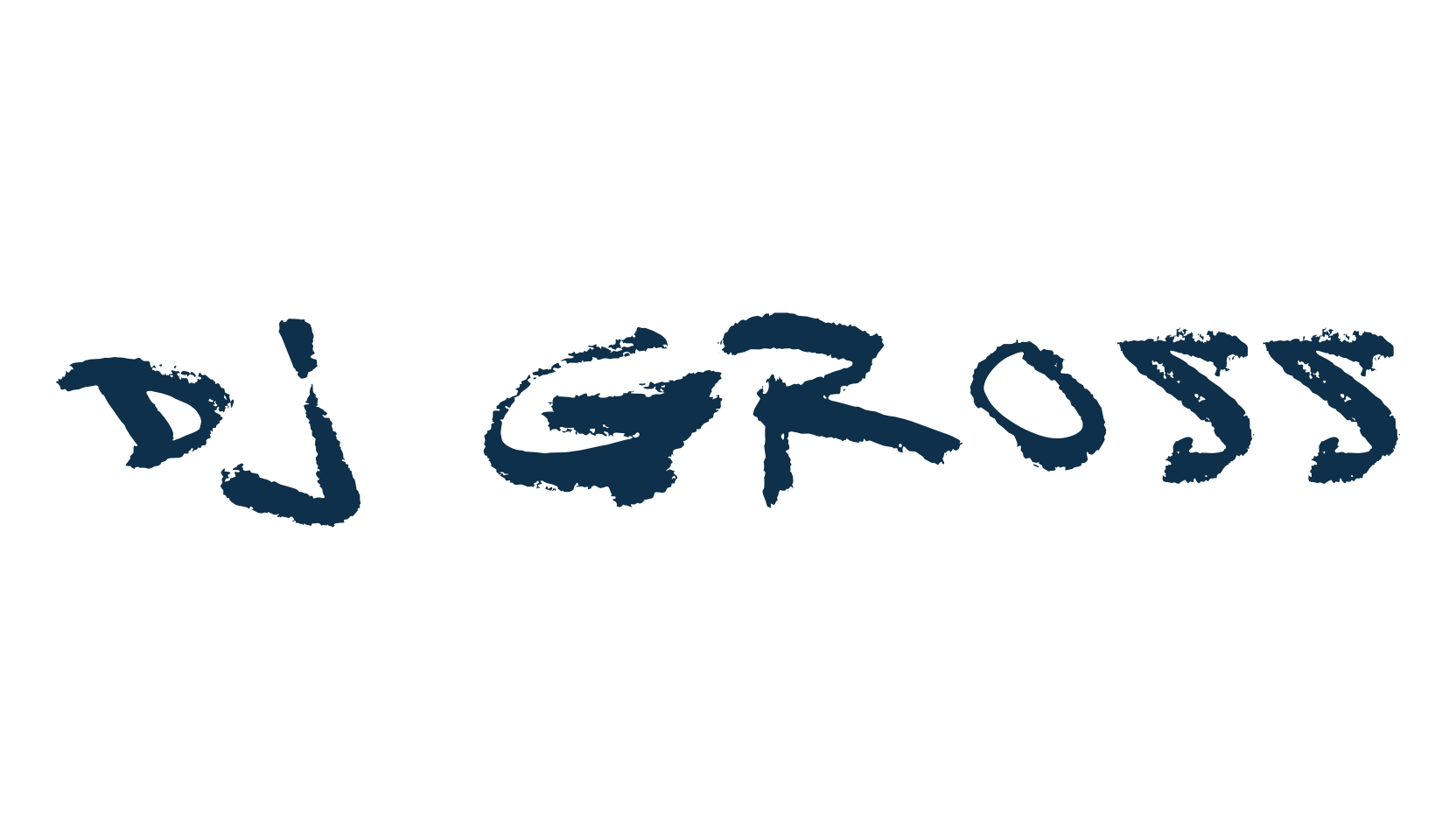 DJ Gross, graffiti font preview