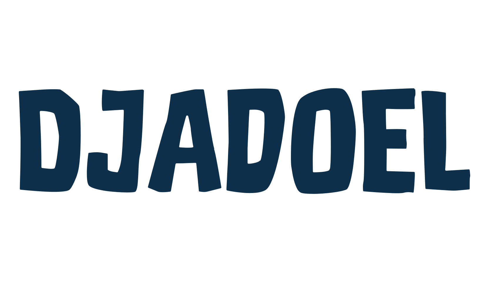 Djadoel, cartoon font preview