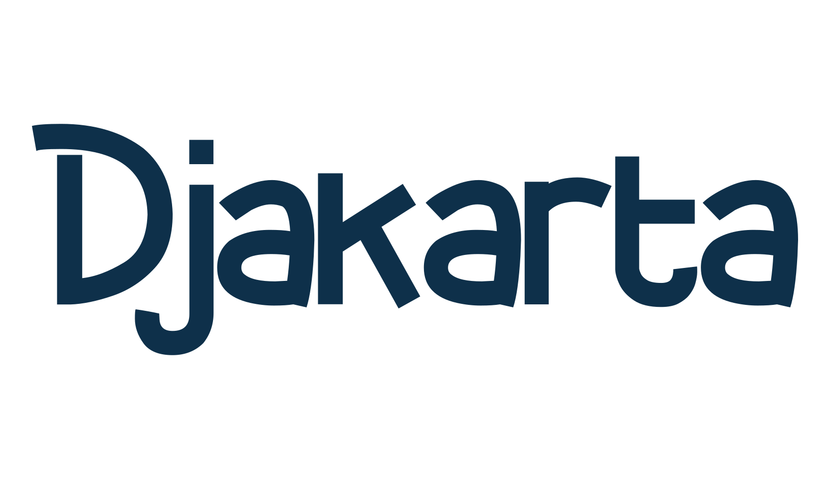 Djakarta, cartoon font preview
