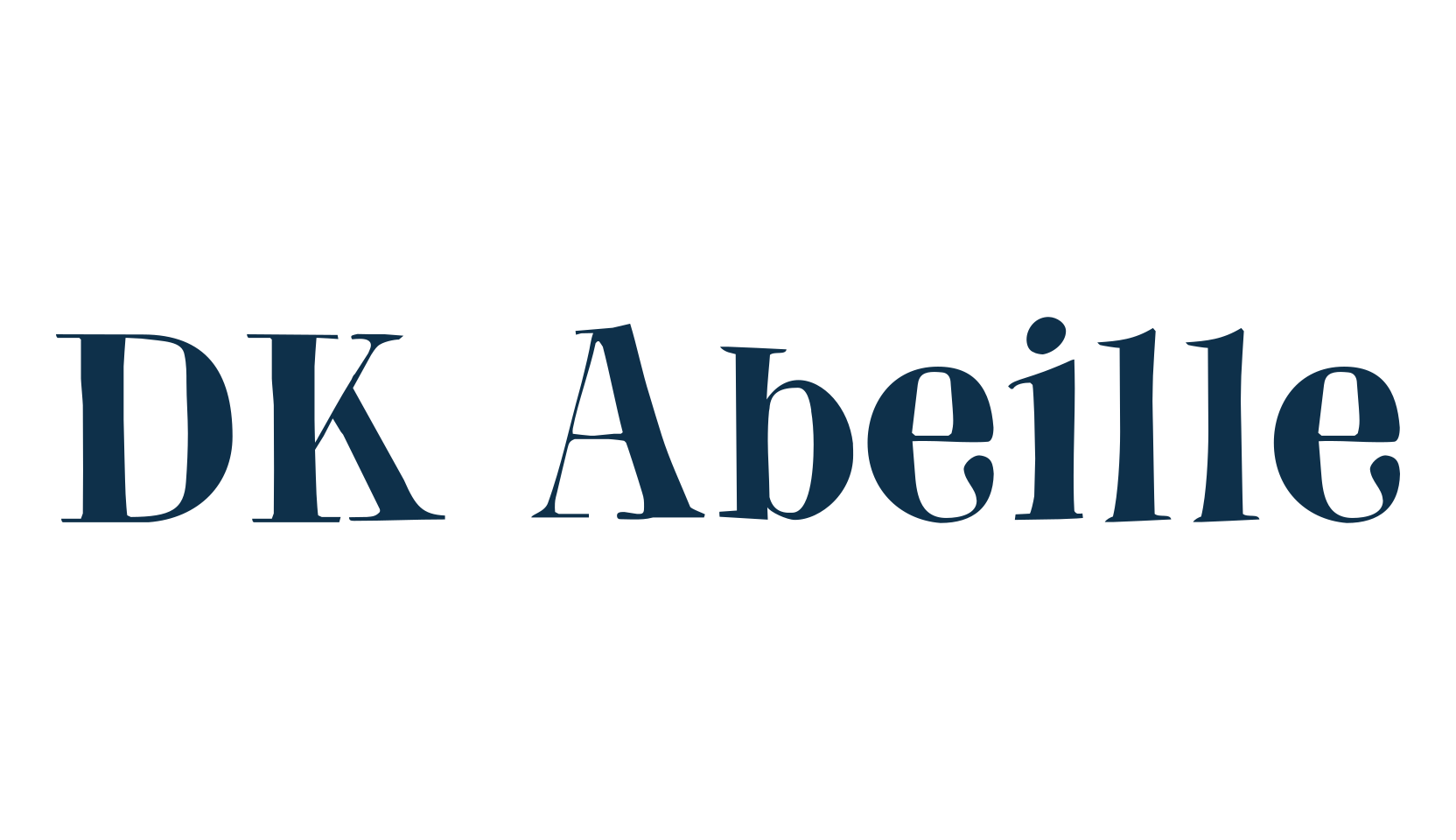 DK Abeille, fancy various decorative font preview