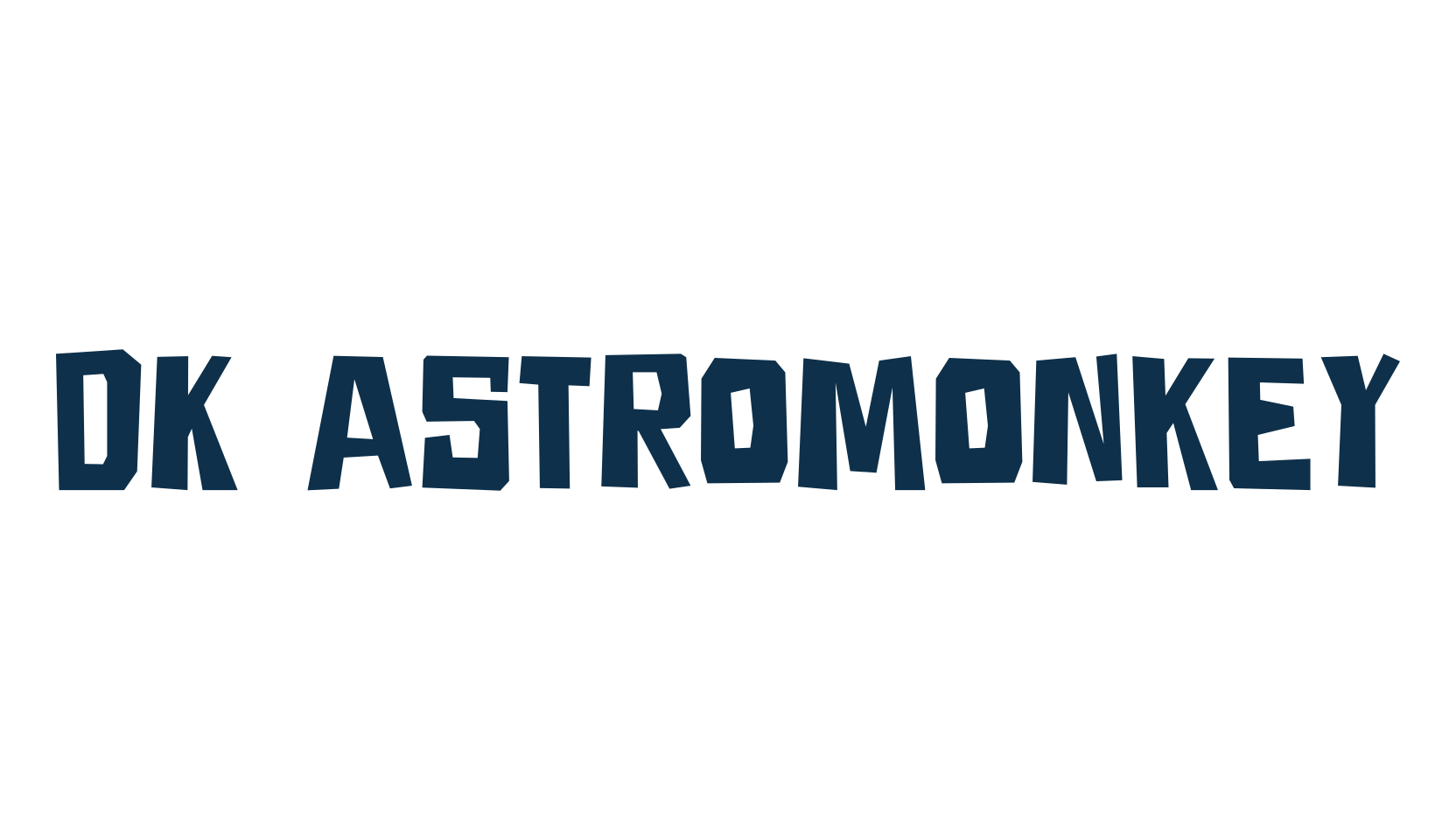 DK Astromonkey, various font preview