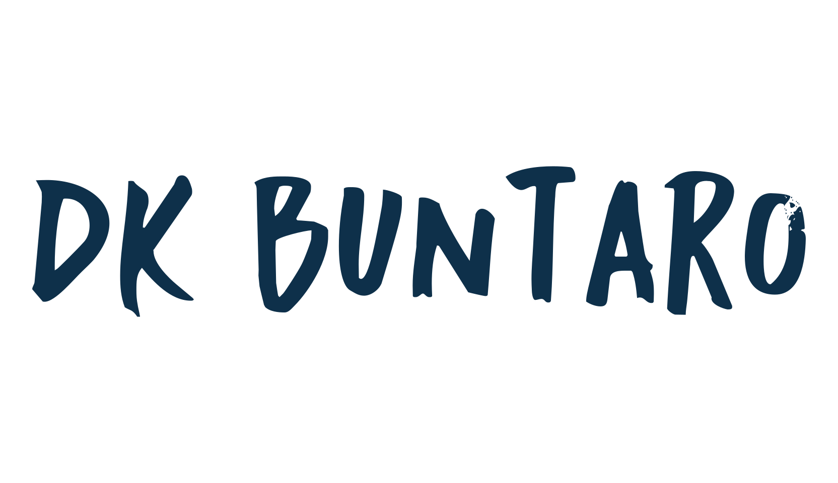 DK Buntaro, brush font preview