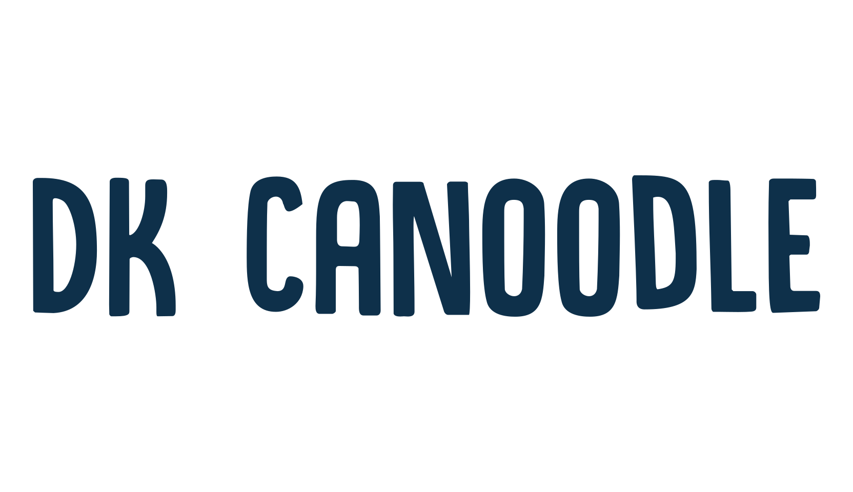 DK Canoodle, fancy cartoon decorative font preview