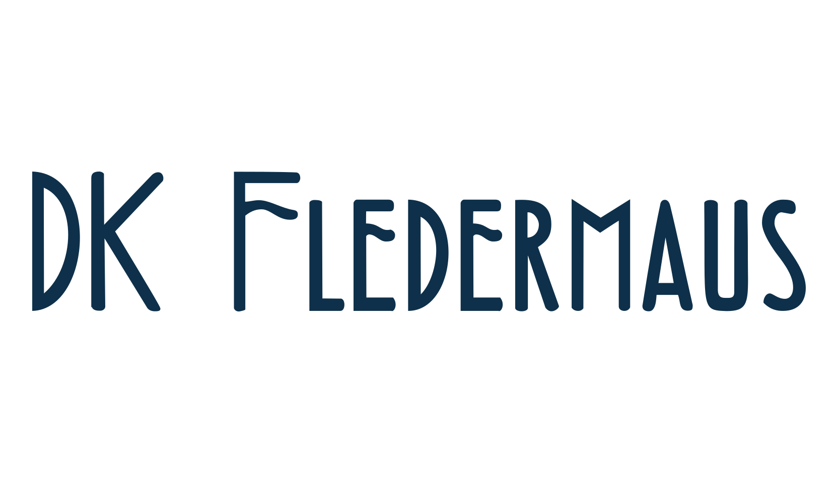 DK Fledermaus, fancy retro decorative font preview