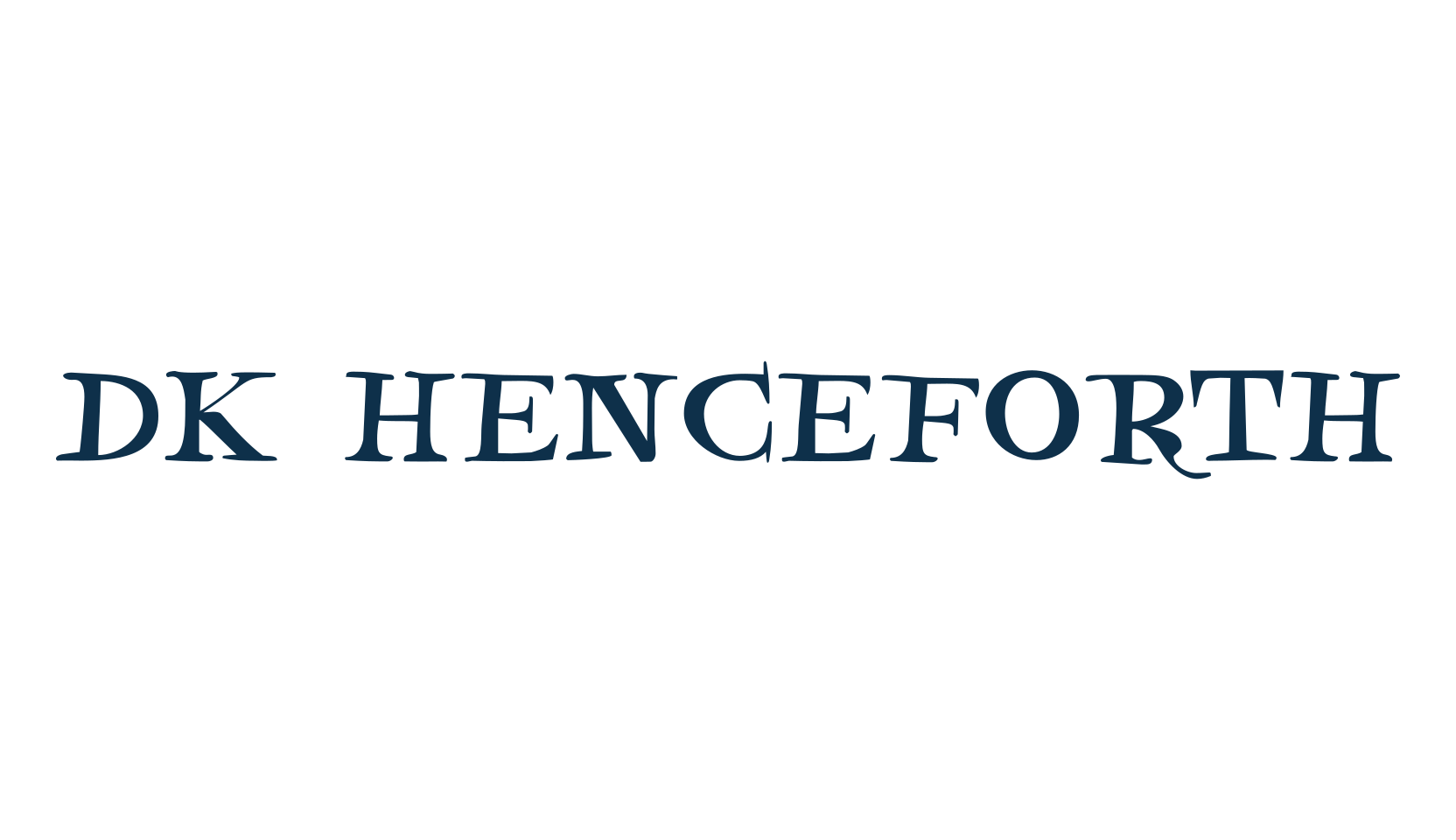 DK Henceforth, various font preview