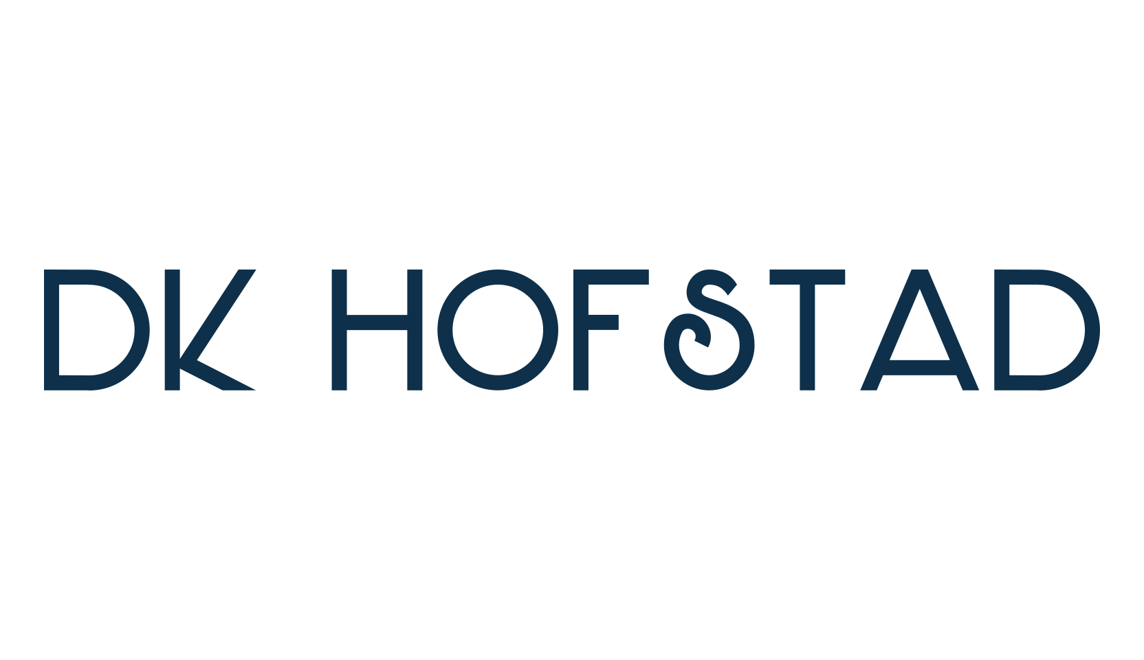 DK Hofstad, retro font preview