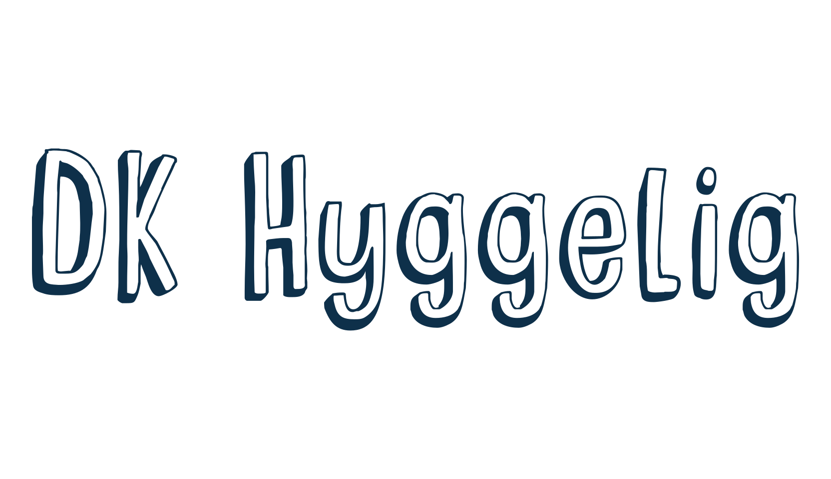 DK Hyggelig, fancy cartoon decorative comic font preview