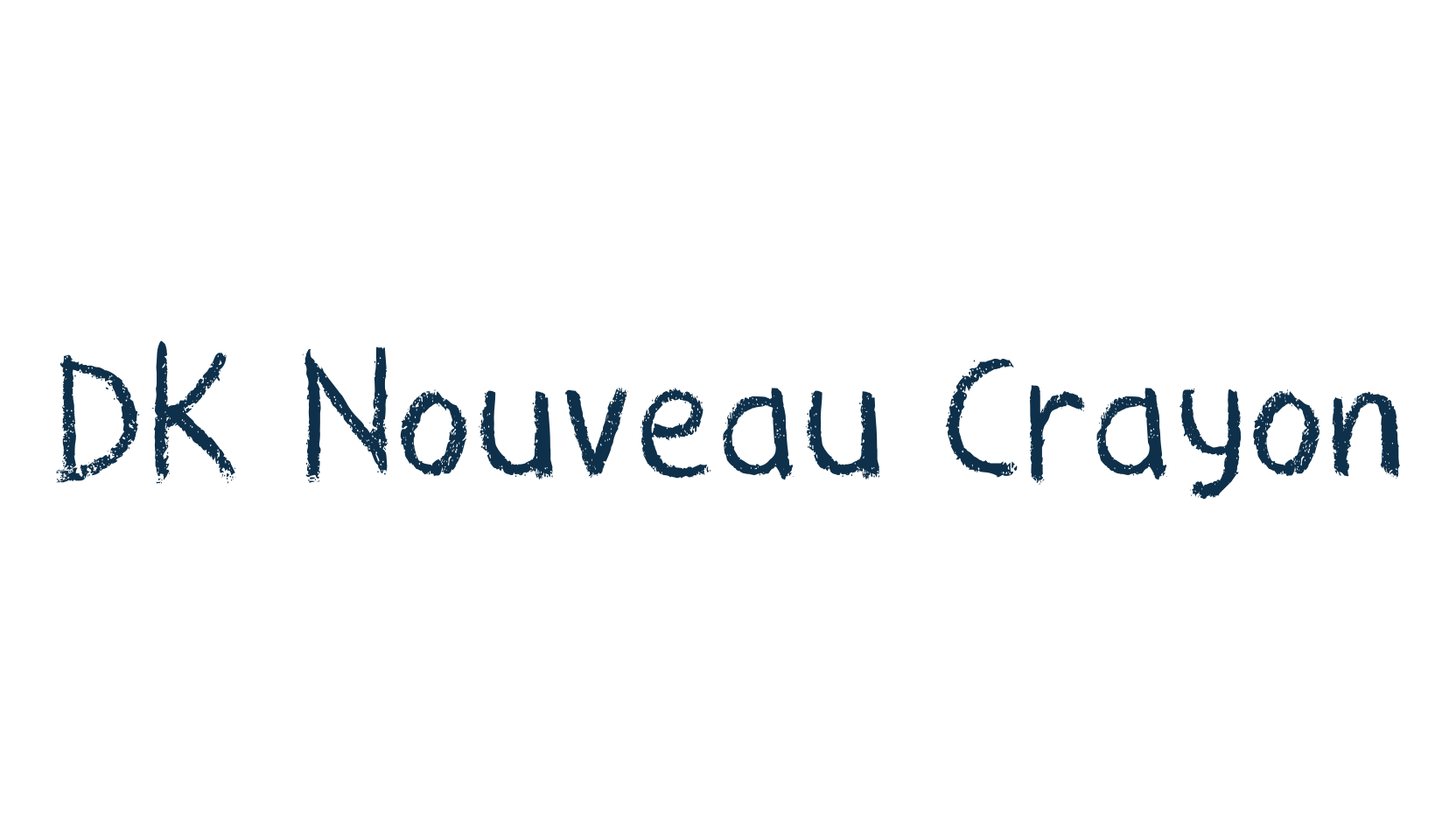 DK Nouveau Crayon, fancy various decorative script calligraphy font preview