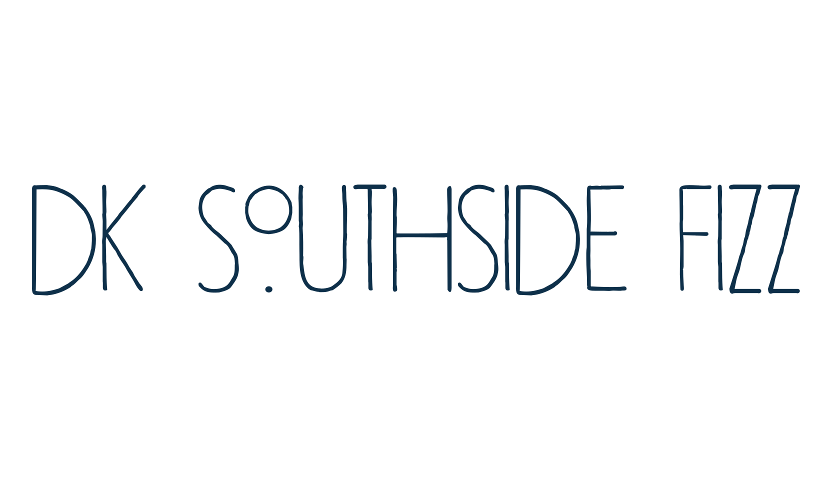 DK Southside Fizz, fancy retro decorative font preview