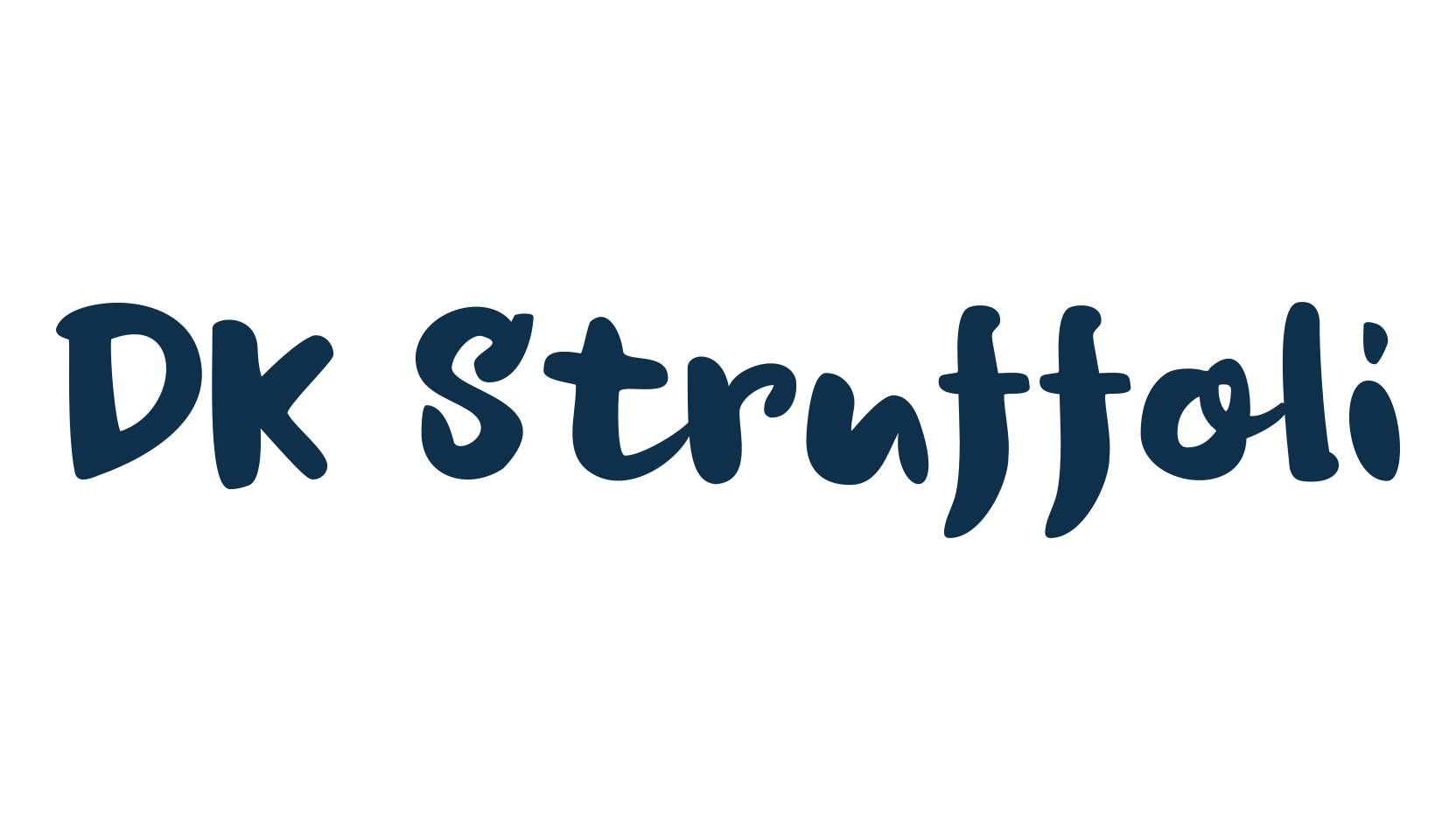 DK Struffoli, script brush fancy decorative calligraphy font preview