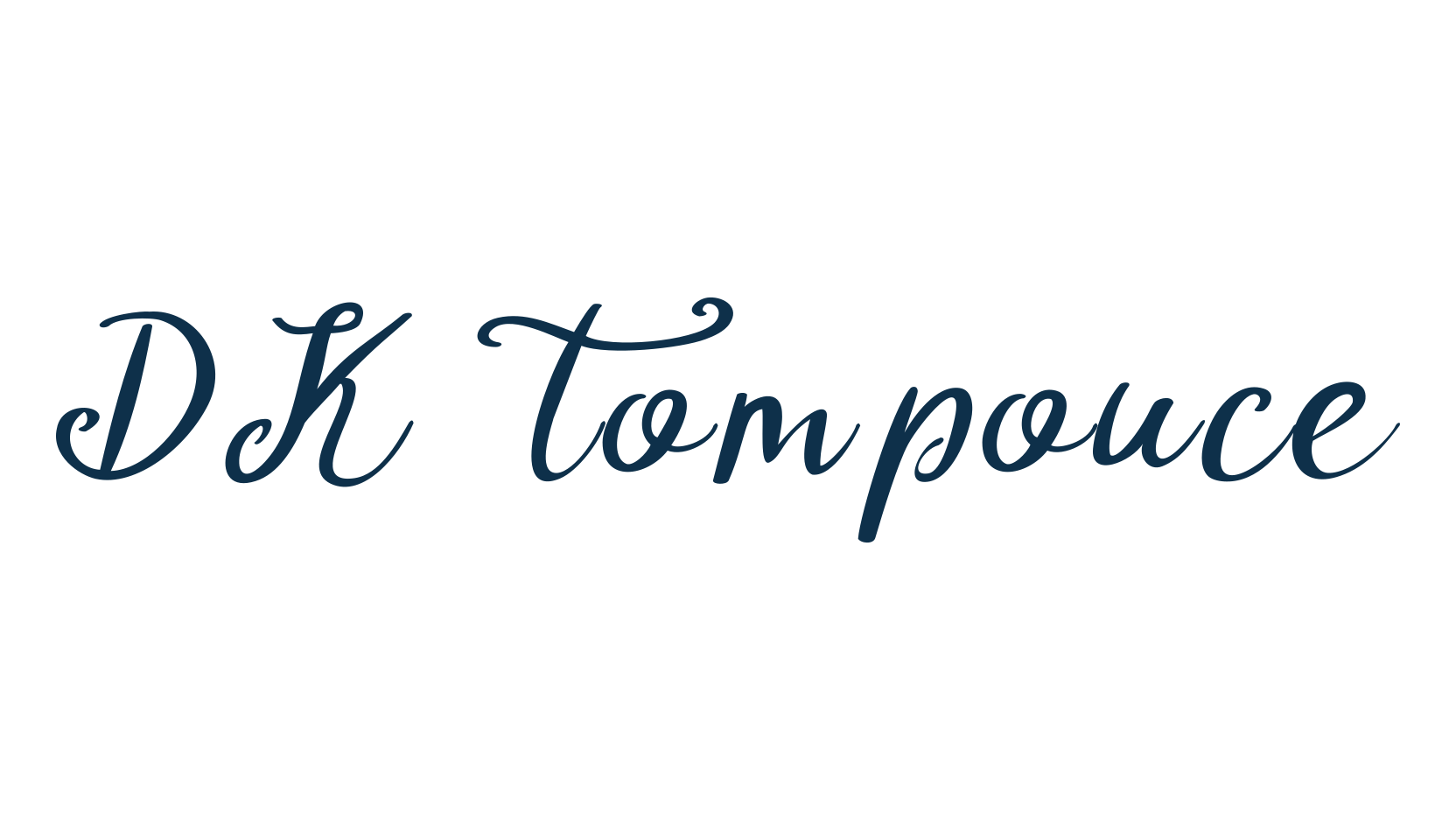 DK Tompouce, various font preview