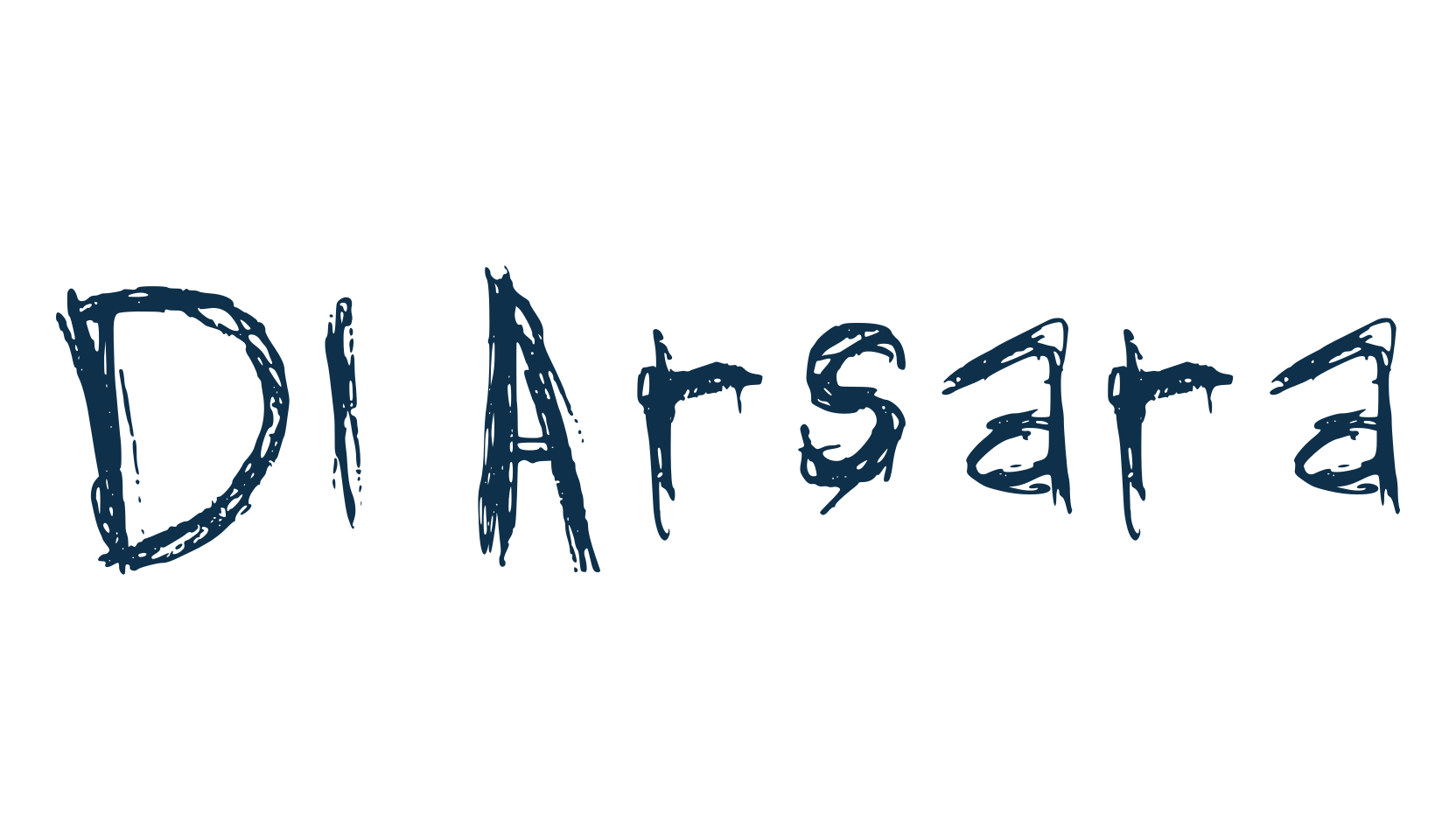 Dl Arsara, script trash fancy decorative calligraphy font preview