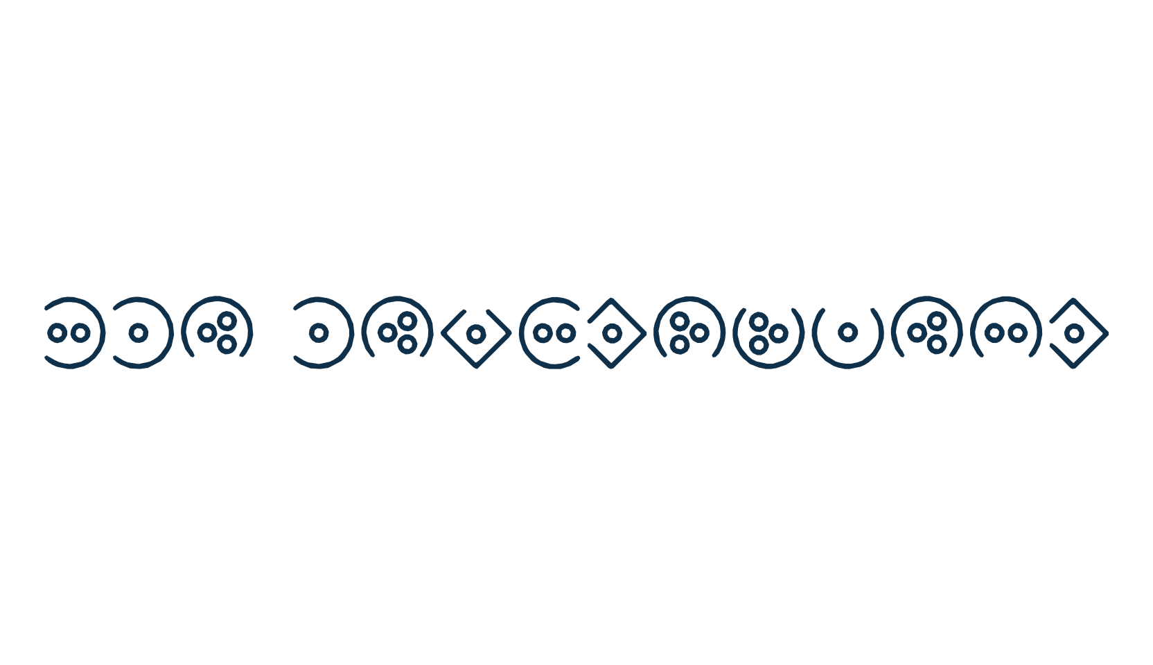 DLI LightScript, fancy decorative font preview